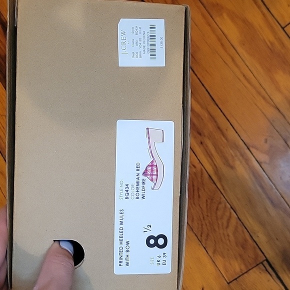 NIB J.Crew Mules size 8.5 - Picture 4 of 9